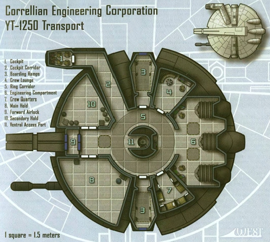 YT-1250 - plan. Christopher West, Scum and Villainy, Wizards of the Coast