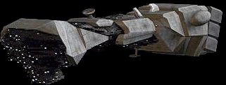 Krążownik transportowy Neutron Star. Autor i źródło obrazka: gra 'Rebellion' - LucasArts