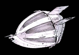 Patrolowiec Fw'sen. Autor i źródło obrazka: Ilustrowany przewodnik po statkach, okrętach i pojazdach Gwiezdnych wojen, Amber