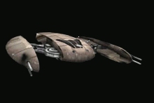Myśliwiec typu Scarab. Autor i źródło obrazka: Star Wars Databank, Lucasfilm