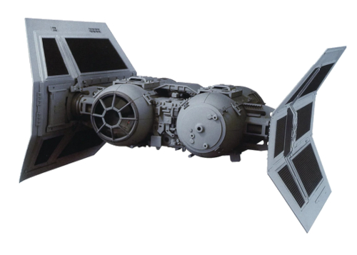 TIE Command Shuttle (TIE/sh). Autor i źródło obrazka: Haynes TIE Fighter Owners' Workshop Manual