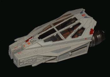 Statek eksploracyjny YT-XC. Autor i źródło obrazka: Whitewolf (zdjęcie części zestawu Millennium Falcon, Hasbro)